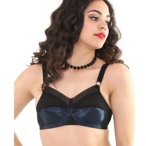 NWOT What Katie Did Carole Bullet Bra Black 34B